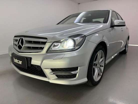 MERCEDES-BENZ-C 200-1.8 CGI TURBO SPORT 16V GASOLINA 4P AUTOMÁTICO MERCEDES-BENZ-C 200-2014