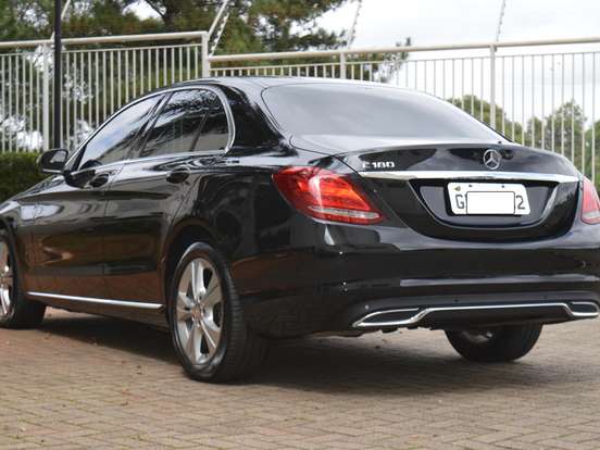 MERCEDES-BENZ-C 180-1.6 CGI AVANTGARDE 16V TURBO GASOLINA 4P AUTOMÁTICO MERCEDES-BENZ-C 180-2015