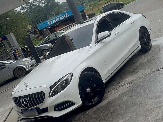 MERCEDES-BENZ-C 200-2.0 CGI AVANTGARDE 16V GASOLINA 4P AUTOMÁTICO MERCEDES-BENZ-C 200-2015