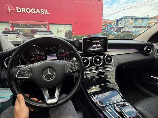 MERCEDES-BENZ-C 200-2.0 CGI AVANTGARDE 16V GASOLINA 4P AUTOMÁTICO MERCEDES-BENZ-C 200-2015