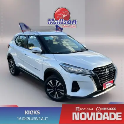 NISSAN KICKS 1.6 16V FLEXSTART EXCLUSIVE XTRONIC