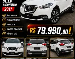 NISSAN KICKS 1.6 16V FLEXSTART SL 4P XTRONIC NISSAN KICKS 1.6 16V FLEXSTART SL 4P XTRONIC