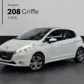 PEUGEOT 208 1.6 GRIFFE 16V FLEX 4P AUTOMÁTICO PEUGEOT 208 1.6 GRIFFE 16V FLEX 4P AUTOMÁTICO
