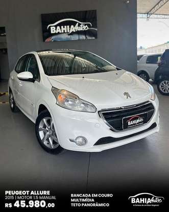 PEUGEOT-208-1.5 ALLURE 8V FLEX 4P MANUAL PEUGEOT-208-2014
