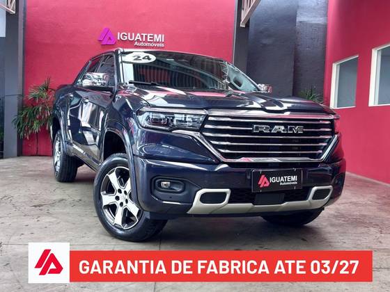 RAM RAMPAGE 2.0 HURRICANE 4 TURBO GASOLINA LARAMIE 4X4 AUTOMÁTICO
