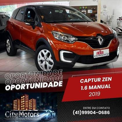 RENAULT CAPTUR 1.6 16V SCE FLEX ZEN MANUAL