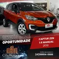 RENAULT CAPTUR 1.6 16V SCE FLEX ZEN MANUAL RENAULT CAPTUR 1.6 16V SCE FLEX ZEN MANUAL