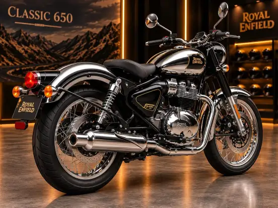 ROYAL ENFIELD-CLASSIC 650 BLACK CHROME ROYAL ENFIELD-CLASSIC 650 BLACK CHROME-2026