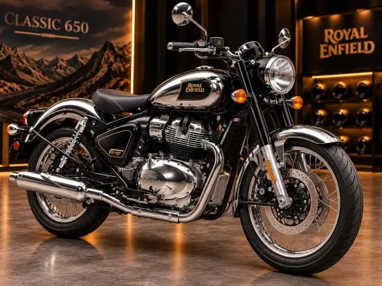 ROYAL ENFIELD-CLASSIC 650 BLACK CHROME ROYAL ENFIELD-CLASSIC 650 BLACK CHROME-2026