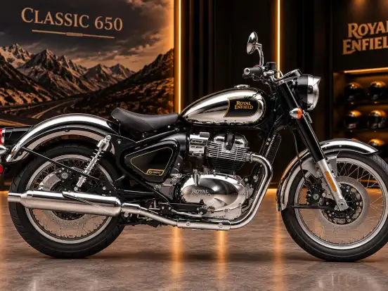 ROYAL ENFIELD-CLASSIC 650 BLACK CHROME ROYAL ENFIELD-CLASSIC 650 BLACK CHROME-2026