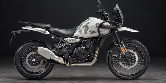 ROYAL ENFIELD HIMALAYAN 450 KAMET WHITE 