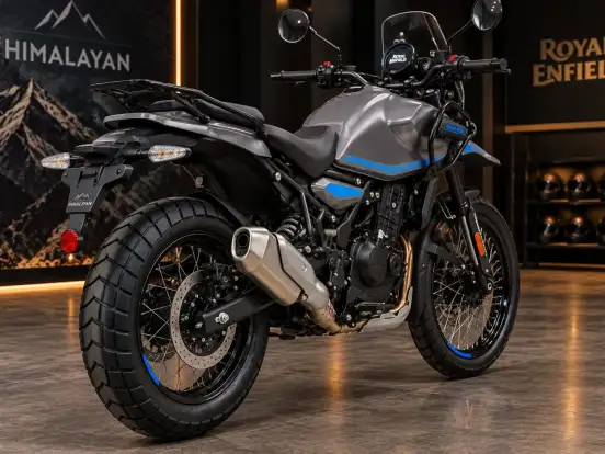 ROYAL ENFIELD-HIMALAYAN 450 SLATE POPPY BLUE ROYAL ENFIELD-HIMALAYAN 450 SLATE POPPY BLUE-2027