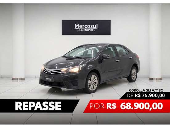 TOYOTA-COROLLA-1.8 GLI 16V FLEX 4P AUTOMÁTICO TOYOTA-COROLLA-2016
