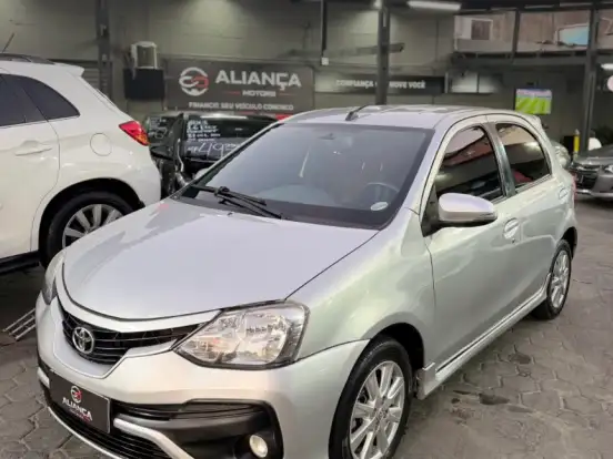 TOYOTA-ETIOS-1.5 XLS 16V FLEX 4P AUTOMÁTICO TOYOTA-ETIOS-2017