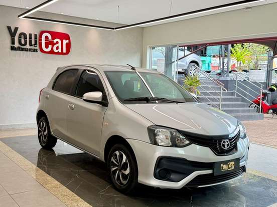 TOYOTA-ETIOS-1.3 X 16V FLEX 4P AUTOMÁTICO TOYOTA-ETIOS-2018