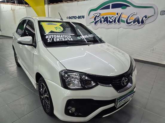 TOYOTA-ETIOS-1.5 PLATINUM 16V FLEX 4P AUTOMÁTICO TOYOTA-ETIOS-2018
