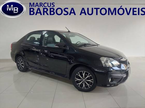 TOYOTA ETIOS 1.5 PLATINUM SEDAN 16V FLEX 4P AUTOMÁTICO