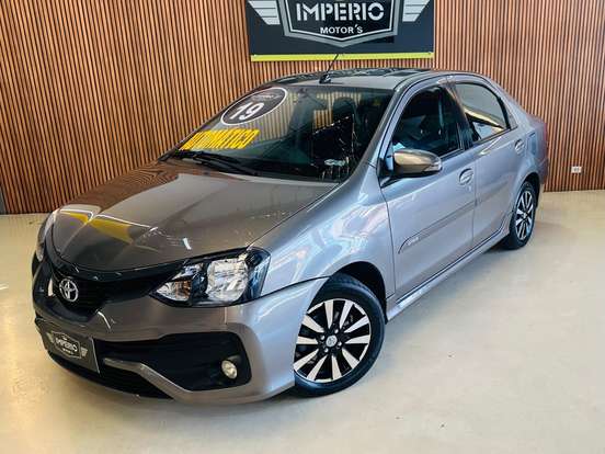 TOYOTA-ETIOS-1.5 XLS SEDAN 16V FLEX 4P AUTOMÁTICO TOYOTA-ETIOS-2018