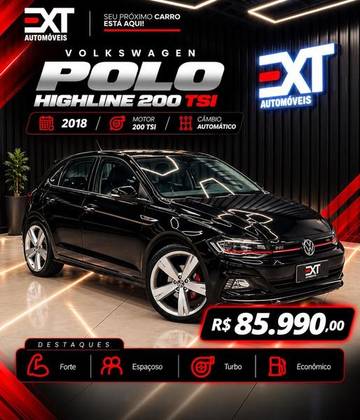 VOLKSWAGEN POLO 1.0 200 TSI COMFORTLINE AUTOMÁTICO