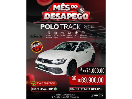 VOLKSWAGEN POLO 1.0 MPI TRACK MANUAL