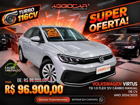 VOLKSWAGEN VIRTUS 1.0 170 TSI MANUAL