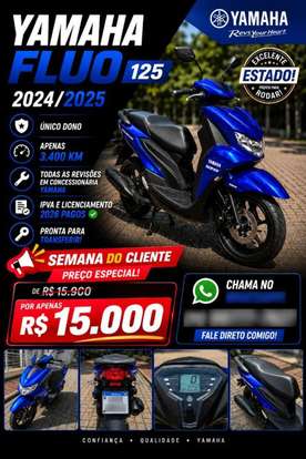 YAMAHA-FLUO 125 ABS-2024