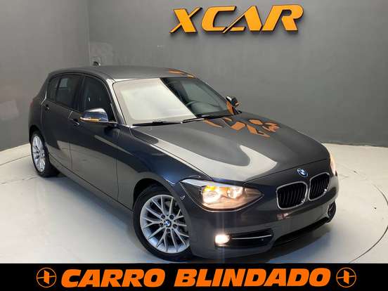 BMW-118i-1.6 FULL 16V TURBO GASOLINA 4P AUTOMÁTICO BMW-118i-2013