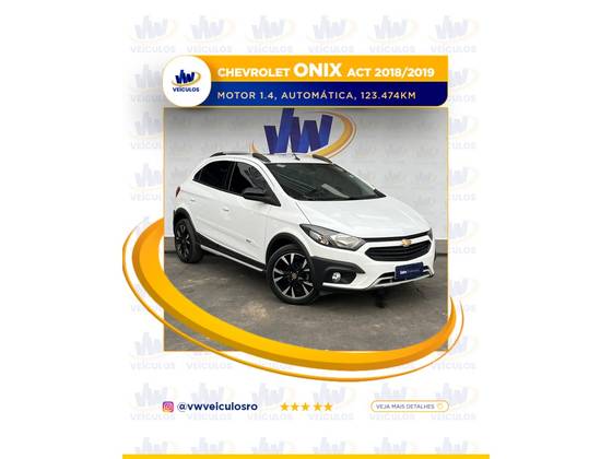 CHEVROLET ONIX 1.4 MPFI ACTIV 8V FLEX 4P AUTOMÁTICO
