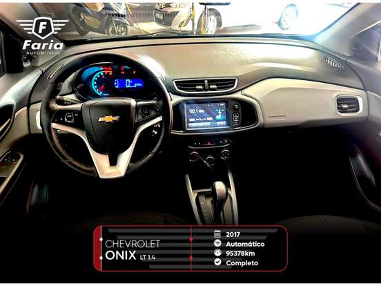 CHEVROLET-ONIX-1.4 MPFI LT 8V FLEX 4P AUTOMÁTICO CHEVROLET-ONIX-2016