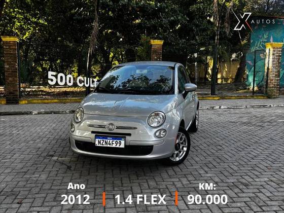 FIAT 500 1.4 CULT 8V FLEX 2P MANUAL