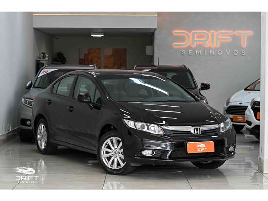 HONDA-CIVIC-1.8 LXS 16V FLEX 4P AUTOMÁTICO HONDA-CIVIC-2014