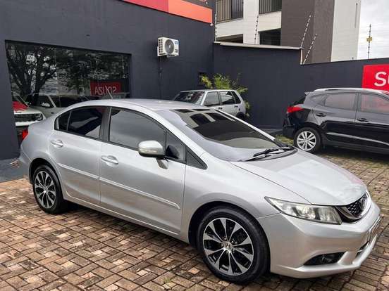 HONDA-CIVIC-1.8 LXS 16V FLEX 4P AUTOMÁTICO HONDA-CIVIC-2015