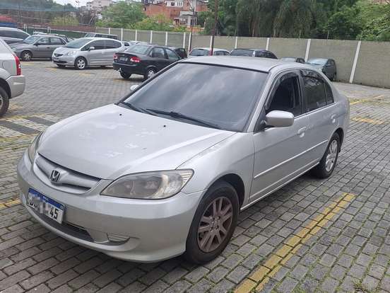 HONDA-CIVIC-1.7 LX 16V GASOLINA 4P AUTOMÁTICO HONDA-CIVIC-2006