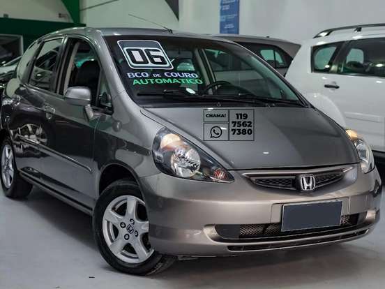 HONDA-FIT-1.4 LX 8V GASOLINA 4P AUTOMÁTICO HONDA-FIT-2005