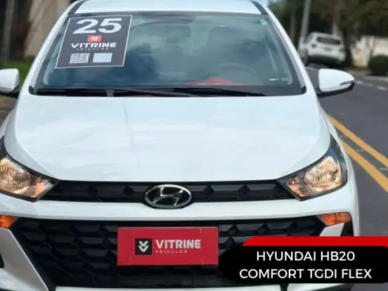 HYUNDAI-HB20-1.0 TGDI FLEX COMFORT AUTOMÁTICO HYUNDAI-HB20-2024
