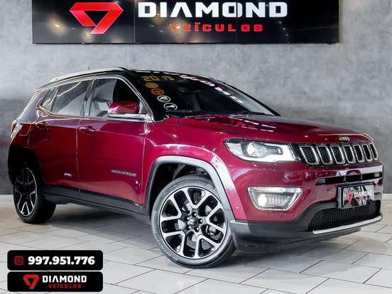JEEP-COMPASS-2.0 16V FLEX LIMITED AUTOMÁTICO JEEP-COMPASS-2019