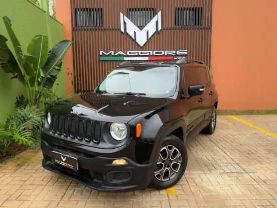 JEEP-RENEGADE-1.8 16V FLEX 4P AUTOMÁTICO JEEP-RENEGADE-2018