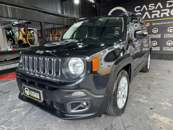 JEEP-RENEGADE-1.8 16V FLEX LONGITUDE 4P AUTOMÁTICO JEEP-RENEGADE-2016