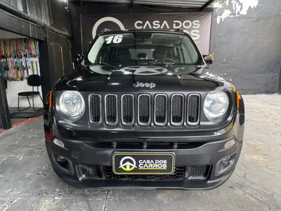 JEEP-RENEGADE-1.8 16V FLEX LONGITUDE 4P AUTOMÁTICO JEEP-RENEGADE-2016