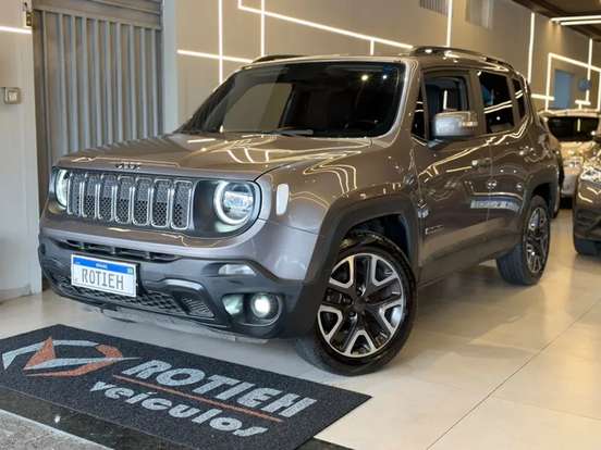 JEEP-RENEGADE-1.8 16V FLEX LONGITUDE 4P AUTOMÁTICO JEEP-RENEGADE-2020