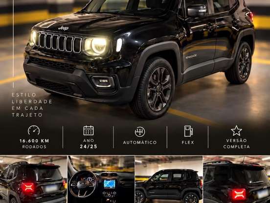 JEEP-RENEGADE-1.3 T270 TURBO FLEX NIGHT EAGLE AT6 JEEP-RENEGADE-2024