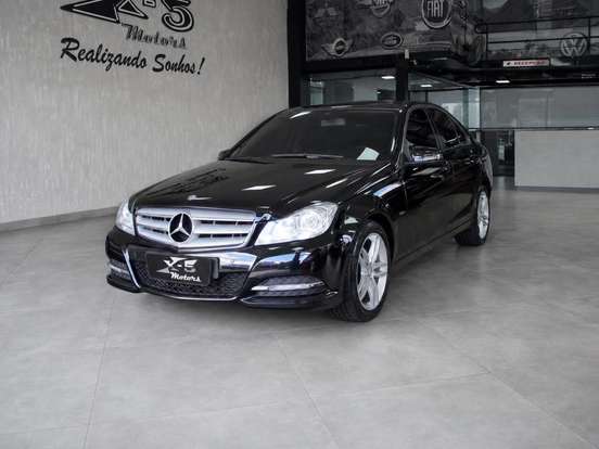 MERCEDES-BENZ-C 180-1.6 CGI CLASSIC 16V TURBO GASOLINA 4P AUTOMÁTICO MERCEDES-BENZ-C 180-2012