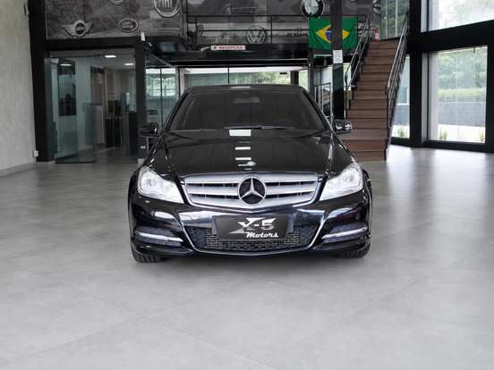 MERCEDES-BENZ-C 180-1.6 CGI CLASSIC 16V TURBO GASOLINA 4P AUTOMÁTICO MERCEDES-BENZ-C 180-2012