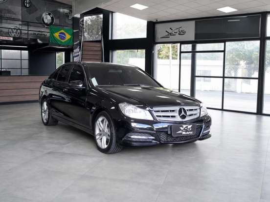 MERCEDES-BENZ-C 180-1.6 CGI CLASSIC 16V TURBO GASOLINA 4P AUTOMÁTICO MERCEDES-BENZ-C 180-2012