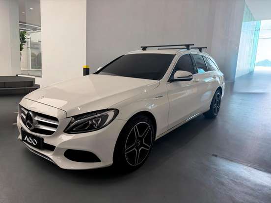 MERCEDES-BENZ-C 180-1.6 CGI ESTATE AVANTGARDE 16V TURBO GASOLINA 4P AUTOMÁTICO MERCEDES-BENZ-C 180-2017