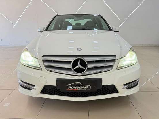 MERCEDES-BENZ-C 180-1.6 CGI SPORT 16V TURBO GASOLINA 4P AUTOMÁTICO MERCEDES-BENZ-C 180-2013