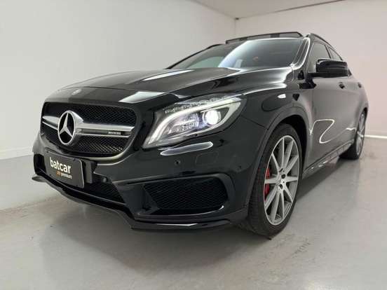 MERCEDES-BENZ-GLA 45 AMG-2.0 16V TURBO GASOLINA 4P AUTOMÁTICO MERCEDES-BENZ-GLA 45 AMG-2015