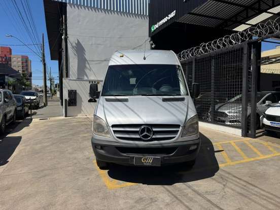 MERCEDES-BENZ-SPRINTER-2.2 515 CDI VAN 21 LUGARES TETO ALTO 16V BI-TURBO DIESEL MANUAL MERCEDES-BENZ-SPRINTER-2014