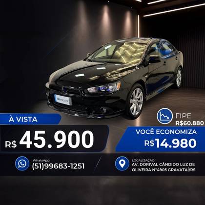 MITSUBISHI LANCER 2.0 GT 16V GASOLINA 4P AUTOMÁTICO