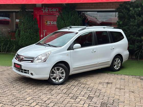 NISSAN GRAND LIVINA 1.8 SL 16V FLEX 4P AUTOMÁTICO